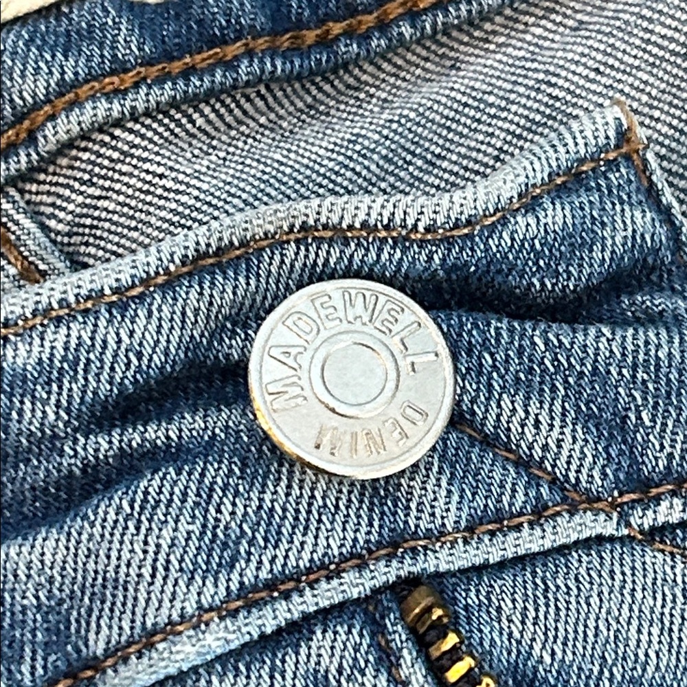 Madewell Women’s Light Blue Skinny Flare Jeans Size 26 - Picture 7 of 12